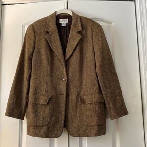 Talbots 100% Wool Blazer
